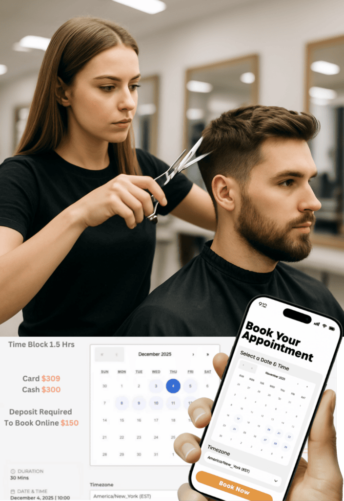 No Cost Salon Booking Software from Salon Stacks