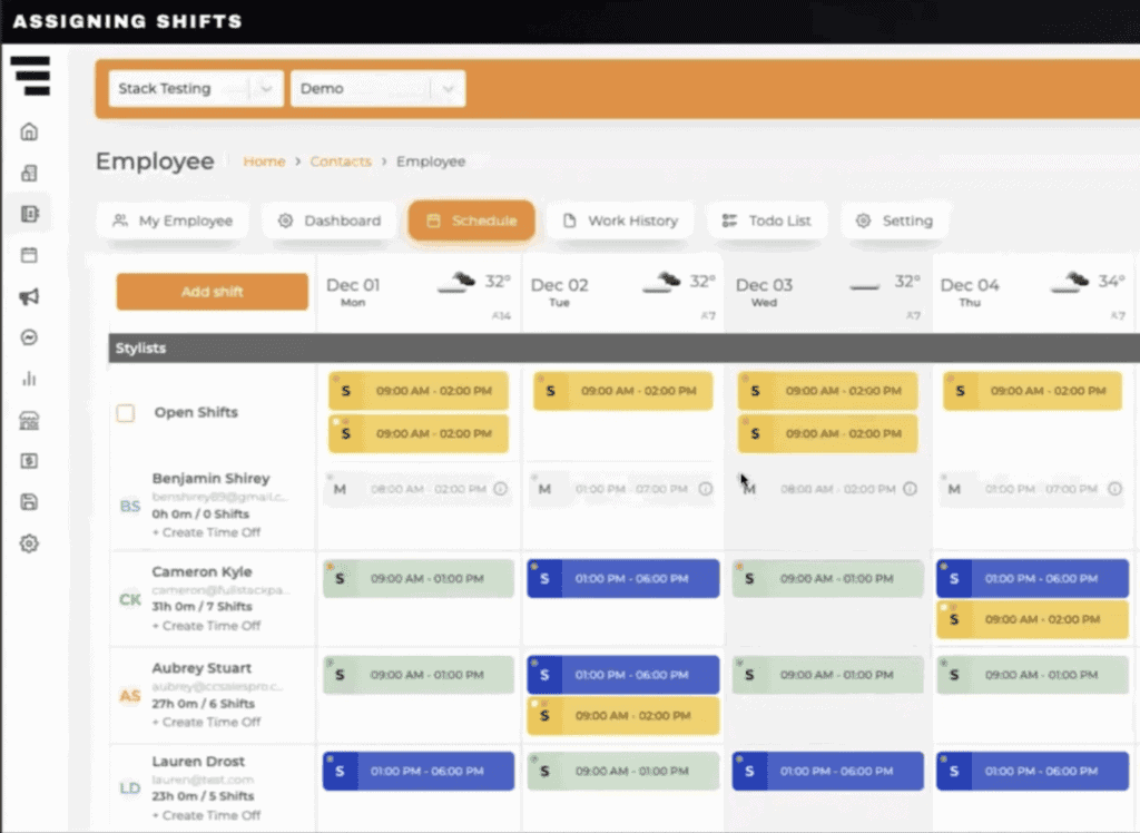 Salon Scheduling and Booking Software No Fees